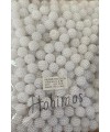 500 Adet Beyaz Renk 14 mm Geçmeli Böğürtlen İnci Boncuk - Takı, Çanta Yapım Boncuğu 500 Adet Beyaz Renk 14 mm Geçmeli Böğürtlen İnci Boncuk - Takı, Çanta Yapım Boncuğu