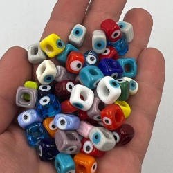 El Yapımı Cam Murano Nazar Boncuk