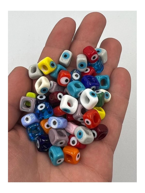 El Yapımı Cam Murano Nazar Boncuk