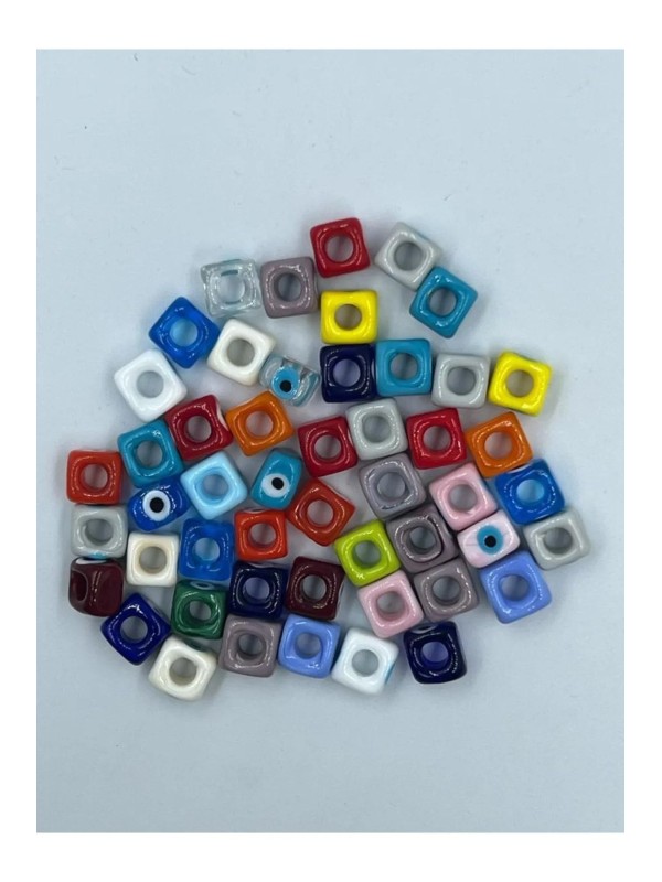 El Yapımı Cam Murano Nazar Boncuk