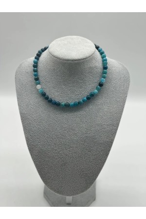 Orijinal Doğal Taş Kolye Apatit Taşı