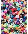 50 Adet Karışık Şekiller Fimo Takı Yapım Boncuğu