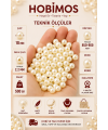 500 Gram 10 mm Krem Renk Plastik İnci Boncuk - Çanta ve Takı Boncuğu 500 Gram 10 mm Krem Renk Plastik İnci Boncuk - Çanta ve Takı Boncuğu
