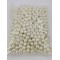 1000 Gram 10 mm Krem Renk Plastik İnci Boncuk - Çanta ve Takı Boncuğu