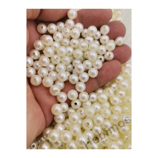 100 Gram 8 mm Krem Plastik İnci - Yaklaşık 350 Adet Plastik İnci 100 Gram 8 mm Krem Plastik İnci - Yaklaşık 350 Adet Plastik İnci