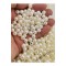 100 Gram 8 mm Krem Plastik İnci - Yaklaşık 350 Adet Plastik İnci