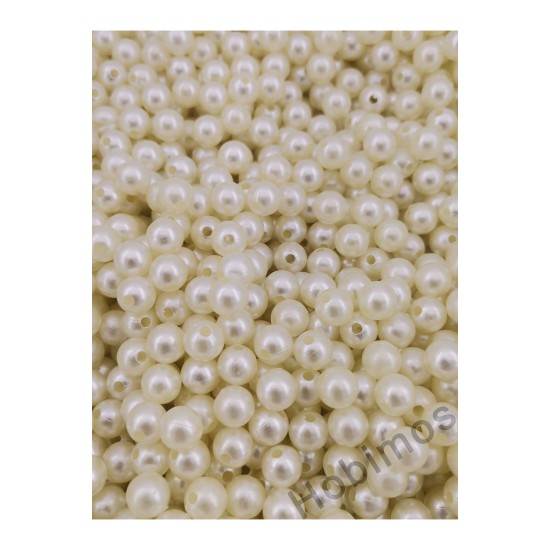 100 Gram 8 mm Krem Plastik İnci - Yaklaşık 350 Adet Plastik İnci 100 Gram 8 mm Krem Plastik İnci - Yaklaşık 350 Adet Plastik İnci