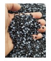 500 Adet 4 mm Siyah Küçük Yarım İnci Boncuk - Deliksiz Yapıştırılabilir Süsleme Boncuğu