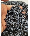 250 Adet 4 mm Siyah Küçük Yarım İnci Boncuk - Deliksiz Yapıştırılabilir Süsleme Boncuğu