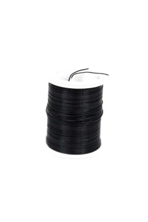 Siyah Renk 0,60 mm Bakır Çiçek Teli - Filografi Taç Teli