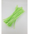20 Adet Fıstık Yeşil Renkli Şönil 30cm, Tüylü Peluş Kadife Tel, Oyuncak, El İşi, Çiçek, Süsleme