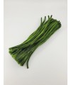 20 Adet Haki Şönil 30cm, Tüylü Peluş Kadife Tel, Oyuncak, El İşi, Çiçek, Süsleme