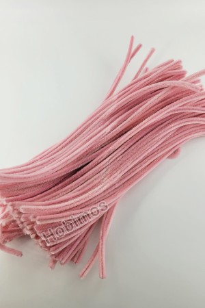 20 Adet Pudra Şönil 30cm, Tüylü Peluş Kadife Tel, Oyuncak, El İşi, Çiçek, Süsleme