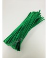 20 Adet Yeşil Şönil 30cm, Tüylü Peluş Kadife Tel, Oyuncak, El İşi, Çiçek, Süsleme