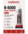 50 ml B6000 Şeffaf Yapıştırıcı, Takı Taşı Yarım İnci Boncuk ve Hobi Yapıştırıcısı