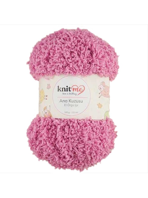 718 Koyu Lila Ana Kuzusu Battaniye Hırka El Örgü İpi 100 Gr.100 Mt.  