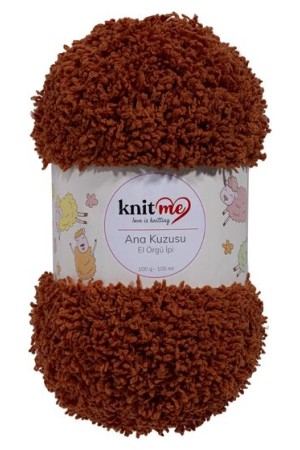 755 Tarçın Ana Kuzusu Battaniye Hırka El Örgü İpi 100 Gr.100 Mt.  
