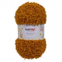 756 Hardal Ana Kuzusu Battaniye Hırka El Örgü İpi 100 Gr.100 Mt.  