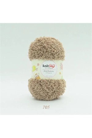 705 Sütlü Kahve Ana Kuzusu Battaniye Hırka El Örgü İpi 100 Gr.100 Mt. 705 Sütlü Kahve Ana Kuzusu Battaniye Hırka El Örgü İpi 100 Gr.100 Mt.