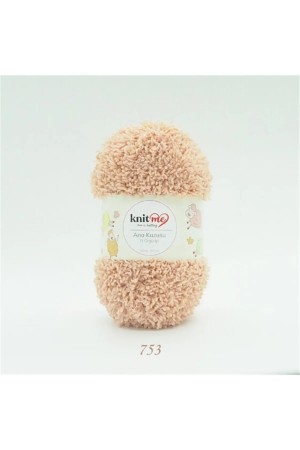 753 Ten Ana Kuzusu Battaniye Hırka El Örgü İpi 100 Gr.100 Mt.  