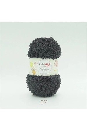 757 Füme Ana Kuzusu Battaniye Hırka El Örgü İpi 100 Gr.100 Mt.  