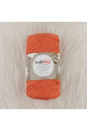 Knit Me Soft Taranabilir Makrome İpi 60 kat 3 mm 10503 Knit Me Soft Taranabilir Makrome İpi 60 kat 3 mm 10503