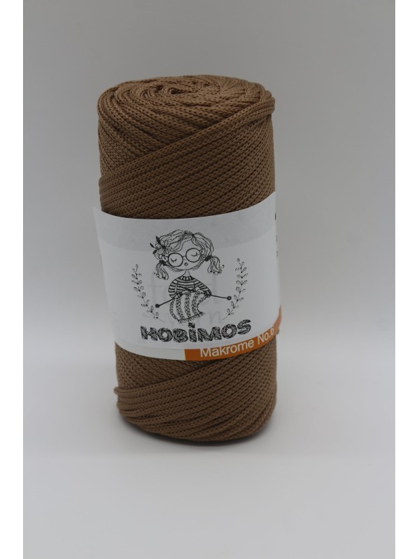 250 Gram 115 Metre Polyester Makrome İpi 4mm No:6 