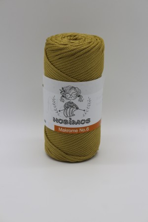 250 Gram 115 Metre Polyester Makrome İpi 4mm No:6 