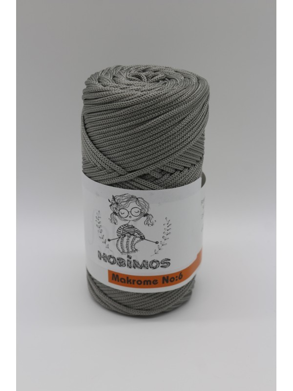 250 Gram 115 Metre Polyester Makrome İpi 4mm No:6 