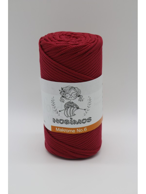 250 Gram 115 Metre Polyester Makrome İpi 4mm No:6 