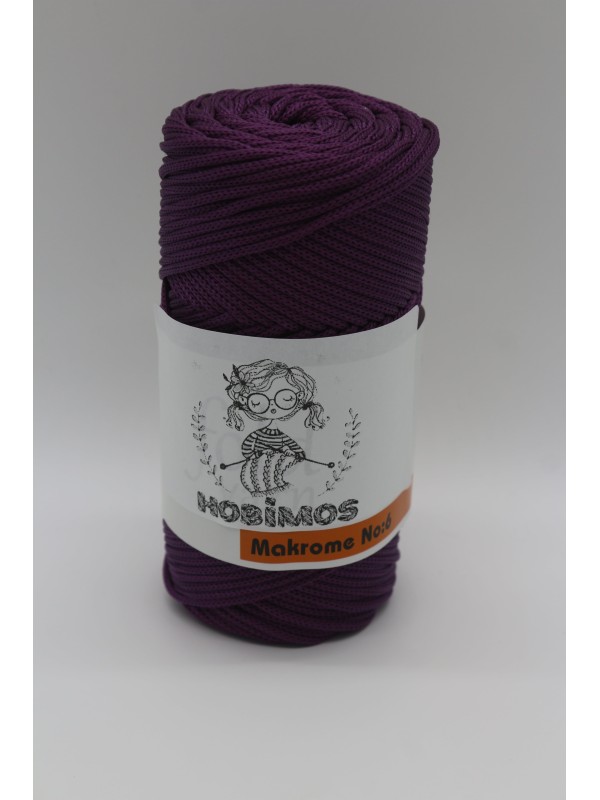 250 Gram 115 Metre Polyester Makrome İpi 4mm No:6 