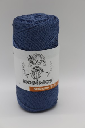 250 Gram 115 Metre Polyester Makrome İpi 4mm No:6 