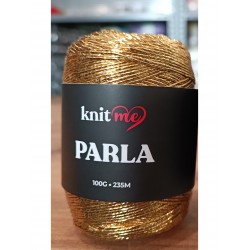 Parla Gold Renk 100 Gram 235 Metre Simli İp - Paketleme İpi - Süs İpi