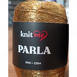 Parla Gold Renk 100 Gram 235 Metre Simli İp - Paketleme İpi - Süs İpi