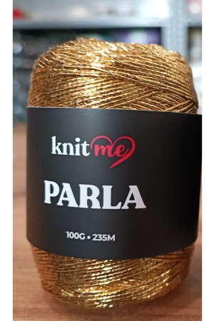 Parla Gold Renk 100 Gram 235 Metre Simli İp - Paketleme İpi - Süs İpi