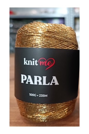 Parla Gold Renk 100 Gram 235 Metre Simli İp - Paketleme İpi - Süs İpi