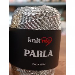 Parla Gümüş Renk 100 Gram 235 Metre Simli İp - Paketleme İpi - Süs İpi