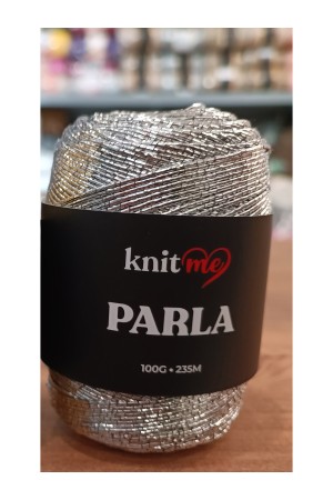 Parla Gümüş Renk 100 Gram 235 Metre Simli İp - Paketleme İpi - Süs İpi