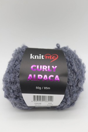 07 Denim - Alpaca Ve Yün Karışımlı Kıvırcık Dokulu Yumuşak Peluş İp 07 Denim - Alpaca Ve Yün Karışımlı Kıvırcık Dokulu Yumuşak Peluş İp