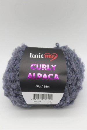 07 Denim - Alpaca Ve Yün Karışımlı Kıvırcık Dokulu Yumuşak Peluş İp 07 Denim - Alpaca Ve Yün Karışımlı Kıvırcık Dokulu Yumuşak Peluş İp