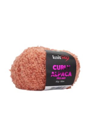 16 Somon - Alpaca Ve Yün Karışımlı Kıvırcık Dokulu Yumuşak Peluş İp 16 Somon - Alpaca Ve Yün Karışımlı Kıvırcık Dokulu Yumuşak Peluş İp