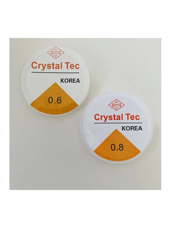 2 Adet Lastik Misina - 0,6 - 0,8 mm Misina - Takı Misinası - Takı İpi