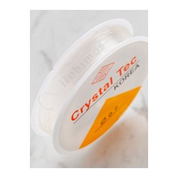 0,7 mm Şeffaf Lastikli Silikon Misina- Elişi Takı Aksesuar Esnek Lastik Misine İpi