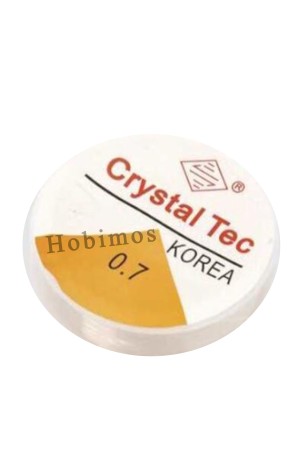 0,7 mm Şeffaf Lastikli Silikon Misina- Elişi Takı Aksesuar Esnek Lastik Misine İpi