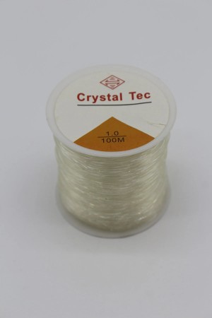 1,0 mm Şeffaf Lastikli Silikon Misina- Elişi Takı Aksesuar Esnek Lastik Misine İpi 100 Mt 1,0 mm Şeffaf Lastikli Silikon Misina- Elişi Takı Aksesuar Esnek Lastik Misine İpi 100 Mt