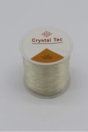 1,0 mm Şeffaf Lastikli Silikon Misina- Elişi Takı Aksesuar Esnek Lastik Misine İpi 100 Mt 1,0 mm Şeffaf Lastikli Silikon Misina- Elişi Takı Aksesuar Esnek Lastik Misine İpi 100 Mt
