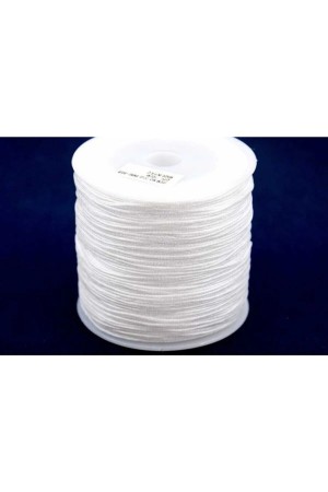 Beyaz - 0,8 mm 100 Metre Paraşüt İpi, Bileklik, Kolye, Takı İpi Beyaz - 0,8 mm 100 Metre Paraşüt İpi, Bileklik, Kolye, Takı İpi
