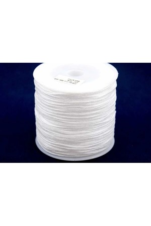 Beyaz - 0,8 mm 100 Metre Paraşüt İpi, Bileklik, Kolye, Takı İpi Beyaz - 0,8 mm 100 Metre Paraşüt İpi, Bileklik, Kolye, Takı İpi