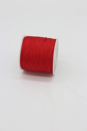 Kırmızı - 0,8 mm 100 Metre Paraşüt İpi, Bileklik, Kolye, Takı İpi Kırmızı - 0,8 mm 100 Metre Paraşüt İpi, Bileklik, Kolye, Takı İpi