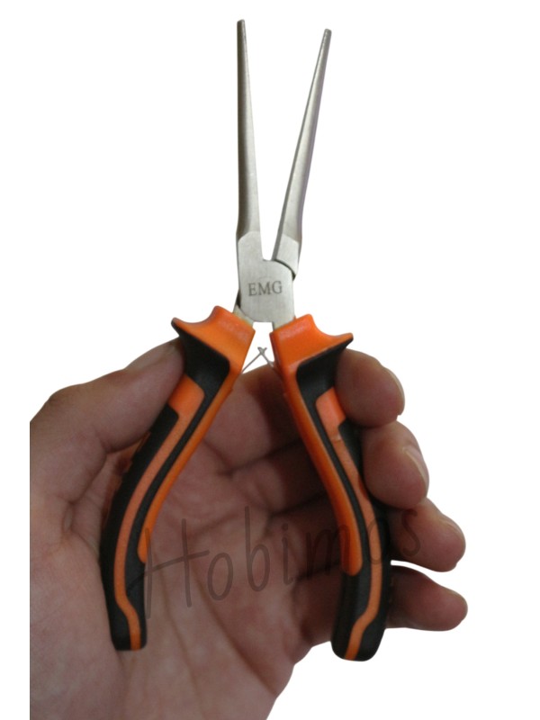 Uzun Burunlu Mini Düz Kargaburun Takı Yapım Pensesi